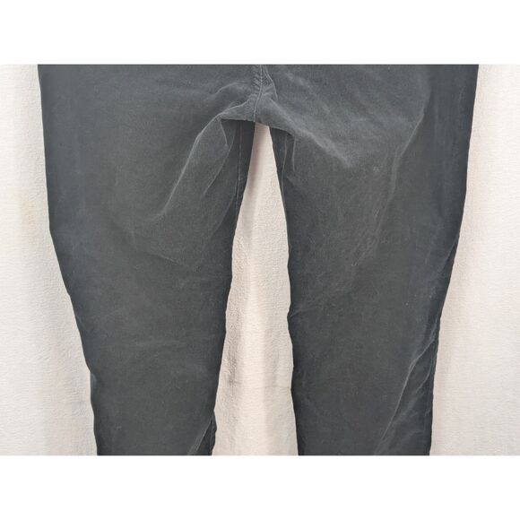 J. Crew Full Length Straight Corduroy Pants Black Women's Size 29 - Picture 10 of 14